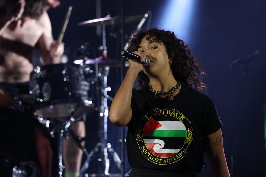Dick Move perform at the 2026 Aotearoa Music Awards
