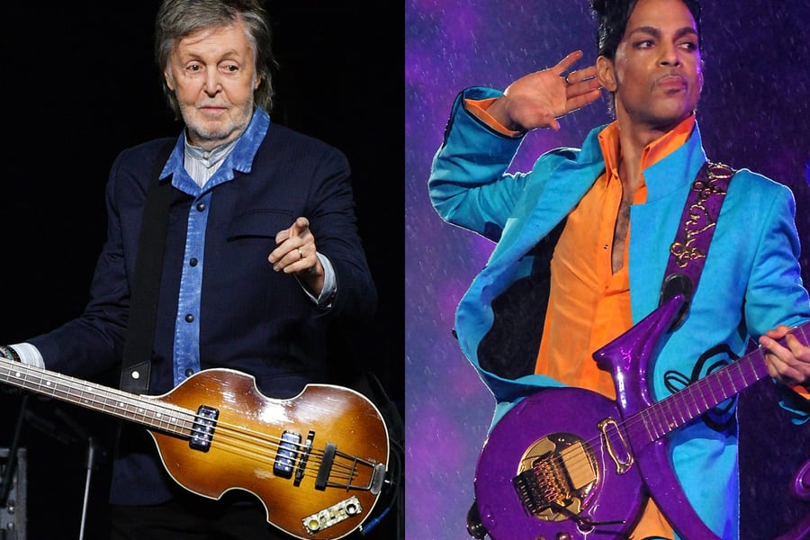 Paul McCartney and Prince