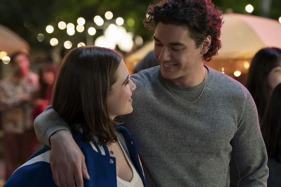 Ella Bright and Belmont Cameli as Hannah Wells and Garrett Graham