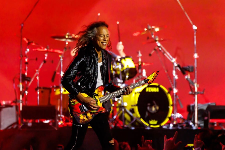 Metallica's Kirk Hammett