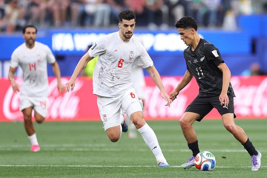 Elijah Just plays against Iran at the 2026 FIFA World Cup