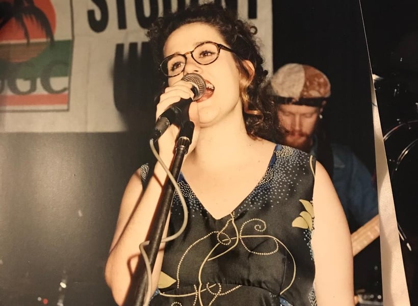 Katie Noonan plays her first gig with George