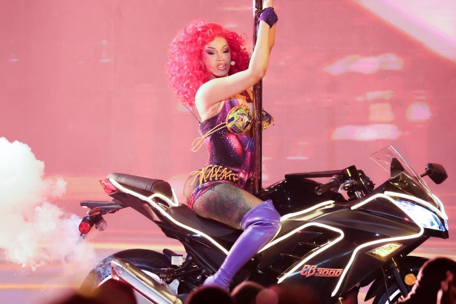 Cardi B performs onstage at the BET Awards 2026 held at Peacock Theater on June 28, 2026 in Los Angeles, California.