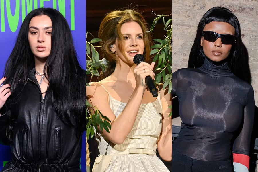 Charli XCX, Lana Del Rey and Kelela
