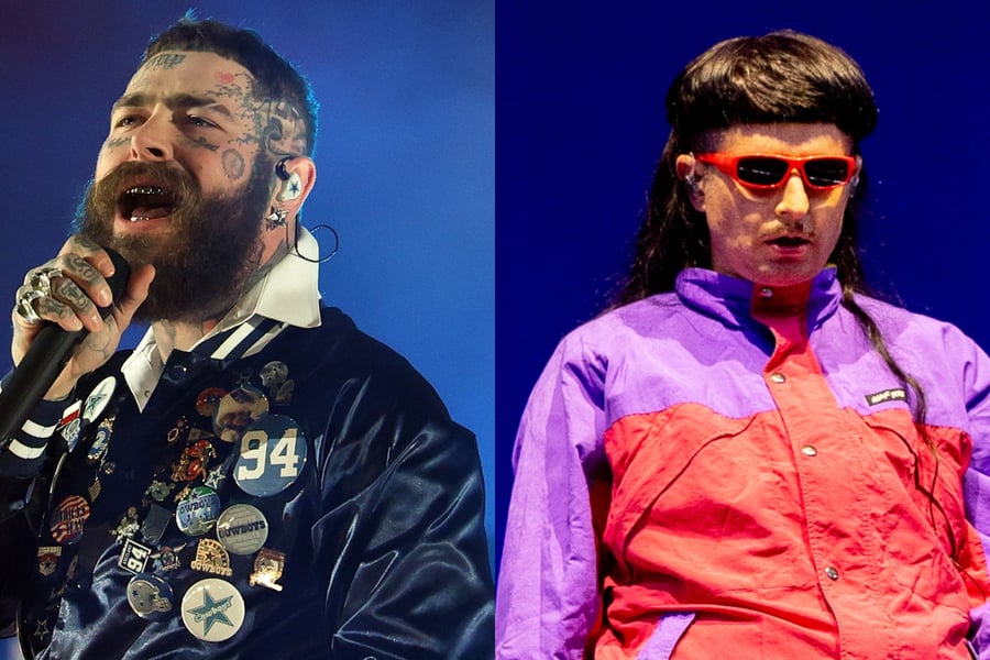 Post Malone and Oliver Tree
