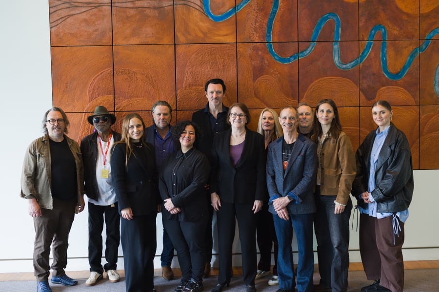 Australian creatives at Parliament House