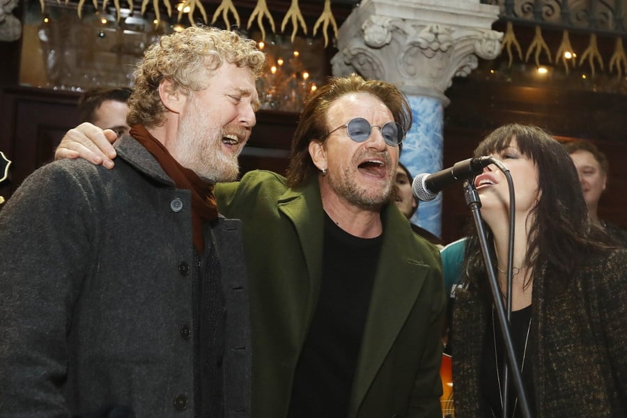 Glen Hansard, Bono and Imelda May