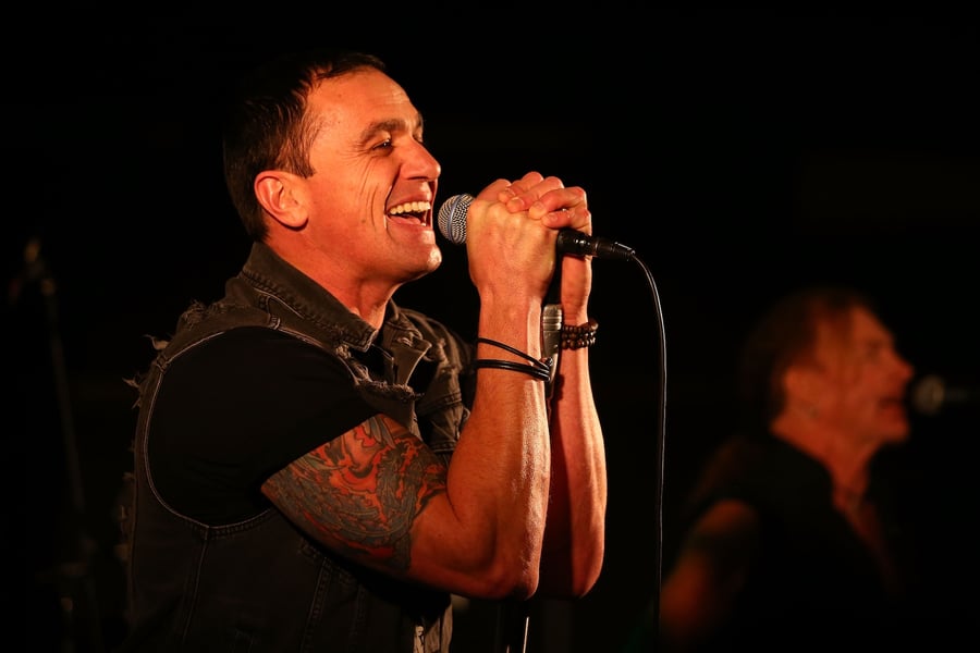 Shannon Noll performs on stage at The Ettamogah Hotel on July 22, 2017 in Sydney, Australia.