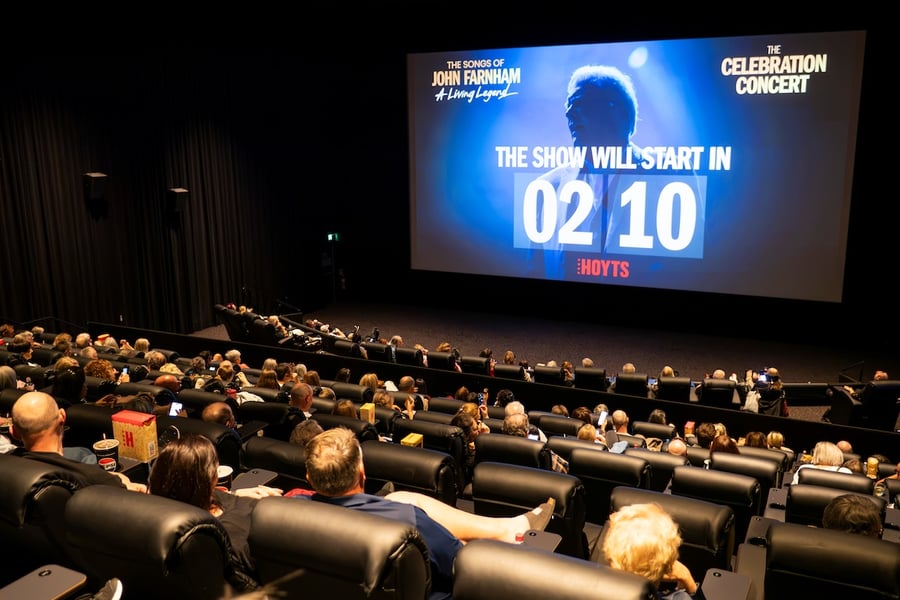 John Farnham cinemas