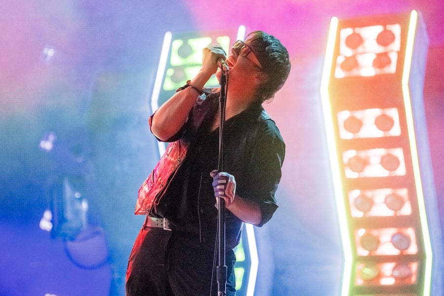 ASBURY PARK, NEW JERSEY - SEPTEMBER 20: Julian Casablancas of The Strokes performs in concert during the 2026 Sea.Hear.Now Festival on September 20, 2026 in Asbury Park, New Jersey. (Photo by Astrida Valigorsky/Getty Images)