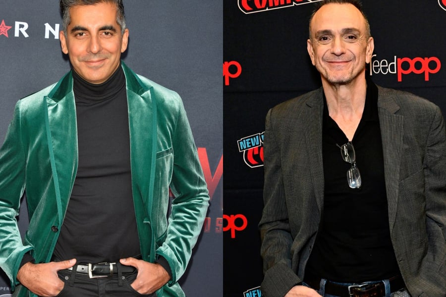 Sunil Malhotra and Hank Azaria